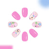12 Sizes-24 Pcs Press On Nails C1639
