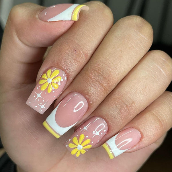 12 Sizes-24 Pcs Press On Nails Y084