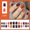 12 Sizes-24 PcsPress On Nails C499