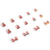 12 Sizes-24 Pcs Press On Nails R443