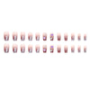 12 Sizes-24 Pcs Press On Nails Z491