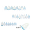 12 Sizes-24 Pcs Press On Nails JP3425