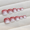 12 Sizes-24 Pcs Press On Nails F158