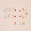12 Sizes-24 Pcs Press On Nails W1563
