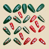 12 Sizes-24 Pcs Press On Nails Y1238