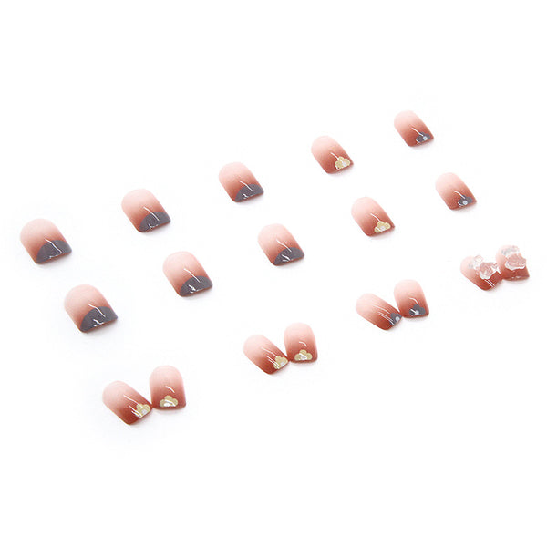 12 Sizes-24 Pcs Press On Nails Z323