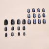 12 Sizes-24 Pcs Press On Nails W1884