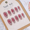 12 Sizes-24 Pcs Press On Nails JL0693