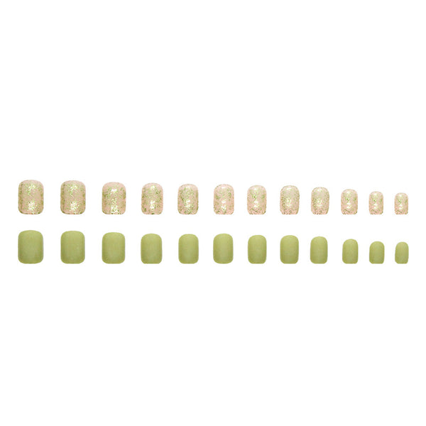 12 Sizes-24 Pcs Press On Nails R742