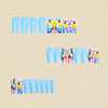 12 Sizes-24 Pcs Press On Nails Y776