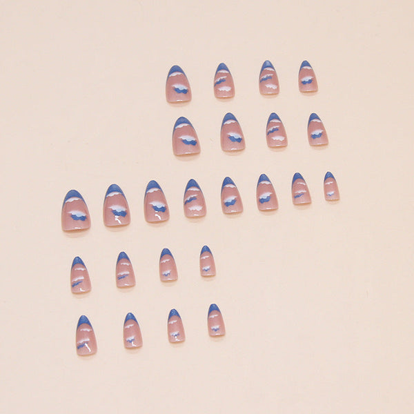 12 Sizes-24 PcsPress On Nails W1554