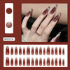 12 Sizes-24 Pcs Press On Nails MY074