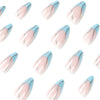 12 Sizes-24 Pcs Press On Nails JP1782