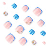 12 Sizes-24 Pcs Press On Nails JP4258