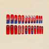 12 Sizes-24 Pcs Press On Nails Y1520