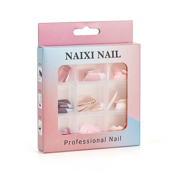 108 Pcs Press On Nails D001
