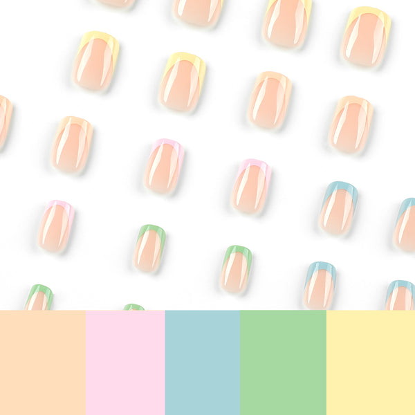 12 Sizes-24 Pcs Press On Nails JP2576