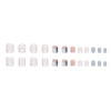 12 Sizes-24 Pcs Press On Nails W1116