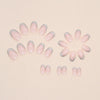 12 Sizes-24 Pcs Press On Nails W931