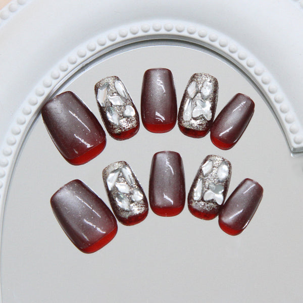 15 Sizes-30 PcsPress On Nails My233