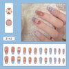 12 Sizes-24 Pcs Press On Nails Z162
