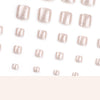 12 Sizes-24 Pcs Press On Nails JP3217