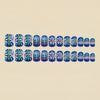 12 Sizes-24 Pcs Press On Nails Y1607