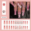 12 Sizes-24 Pcs Press On Nails W1693