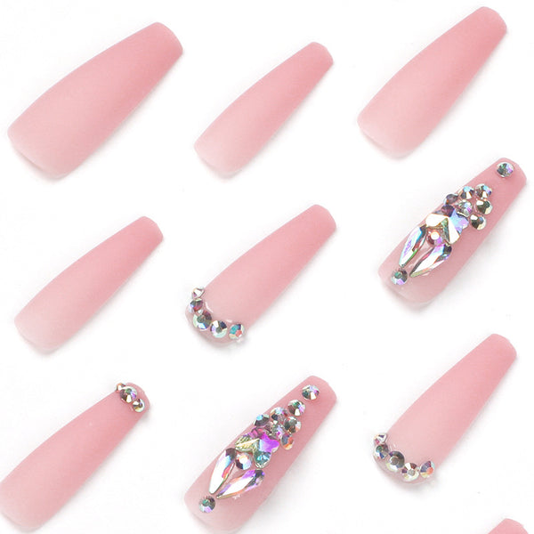 12 Sizes-24 Pcs Press On Nails JP1698