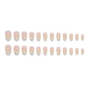 12 Sizes-24 Pcs Press On Nails W1091