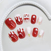 12 Sizes-24 Pcs Press On Nails R936