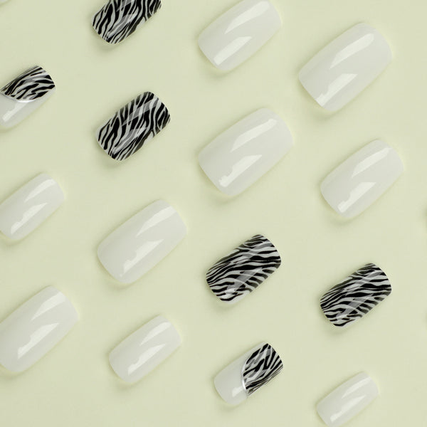 12 Sizes-24 Pcs Press On Nails JP2813