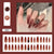 12 Sizes-24 Pcs Press On Nails Z892