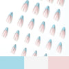 12 Sizes-24 Pcs Press On Nails JP1782