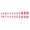 12 Sizes-24 Pcs Press On Nails C252