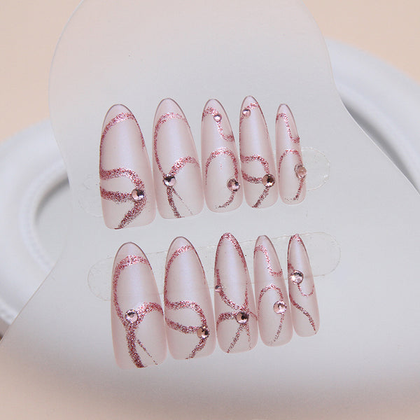 30 Pcs Press On Nails Z867