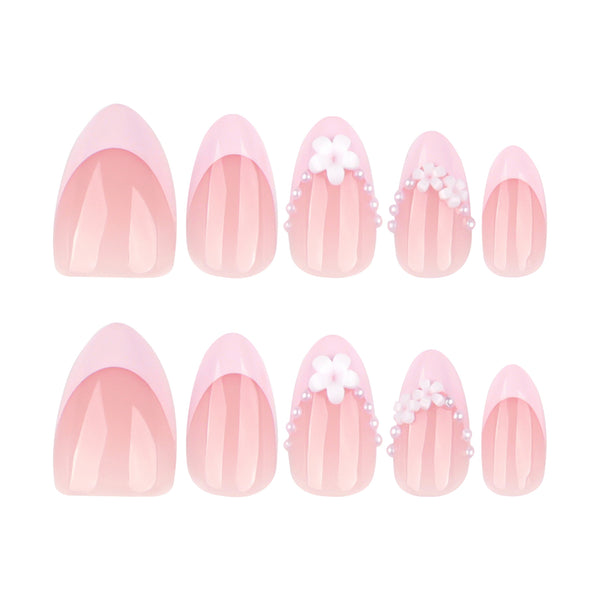 12 Sizes-24 Pcs Press On Nails JP4315