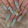 12 Sizes-24 Pcs Press On Nails Z716