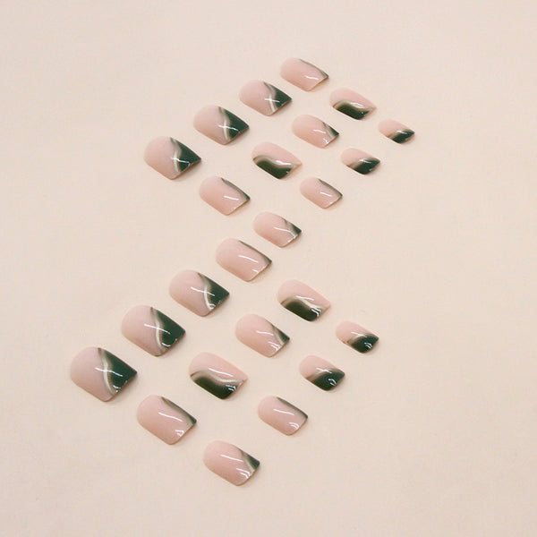 12 Sizes-24 Pcs Press On Nails W1075