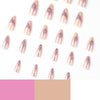 12 Sizes-24 Pcs Press On Nails JP2148