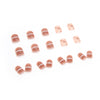 12 Sizes-24 Pcs Press On Nails R671