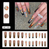 12 Sizes-24 Pcs Press On Nails W1380