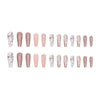 12 Sizes-24 Pcs Press On Nails Z735