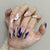 12 Sizes-24 Pcs Press On Nails W009