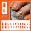 12 Sizes-24 PcsPress On Nails C337