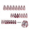 12 Sizes-24 Pcs Press On Nails JP2835