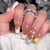 12 Sizes-24 Pcs Press On Nails W611