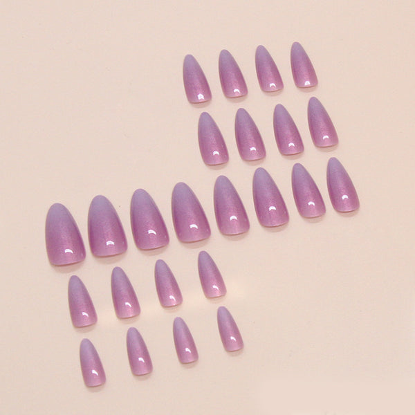 12 Sizes-24 Pcs Press On Nails W1733