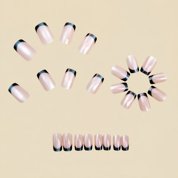 12 Sizes-24 Pcs Press On Nails Y1420