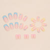 12 Sizes-24 Pcs Press On Nails W574
